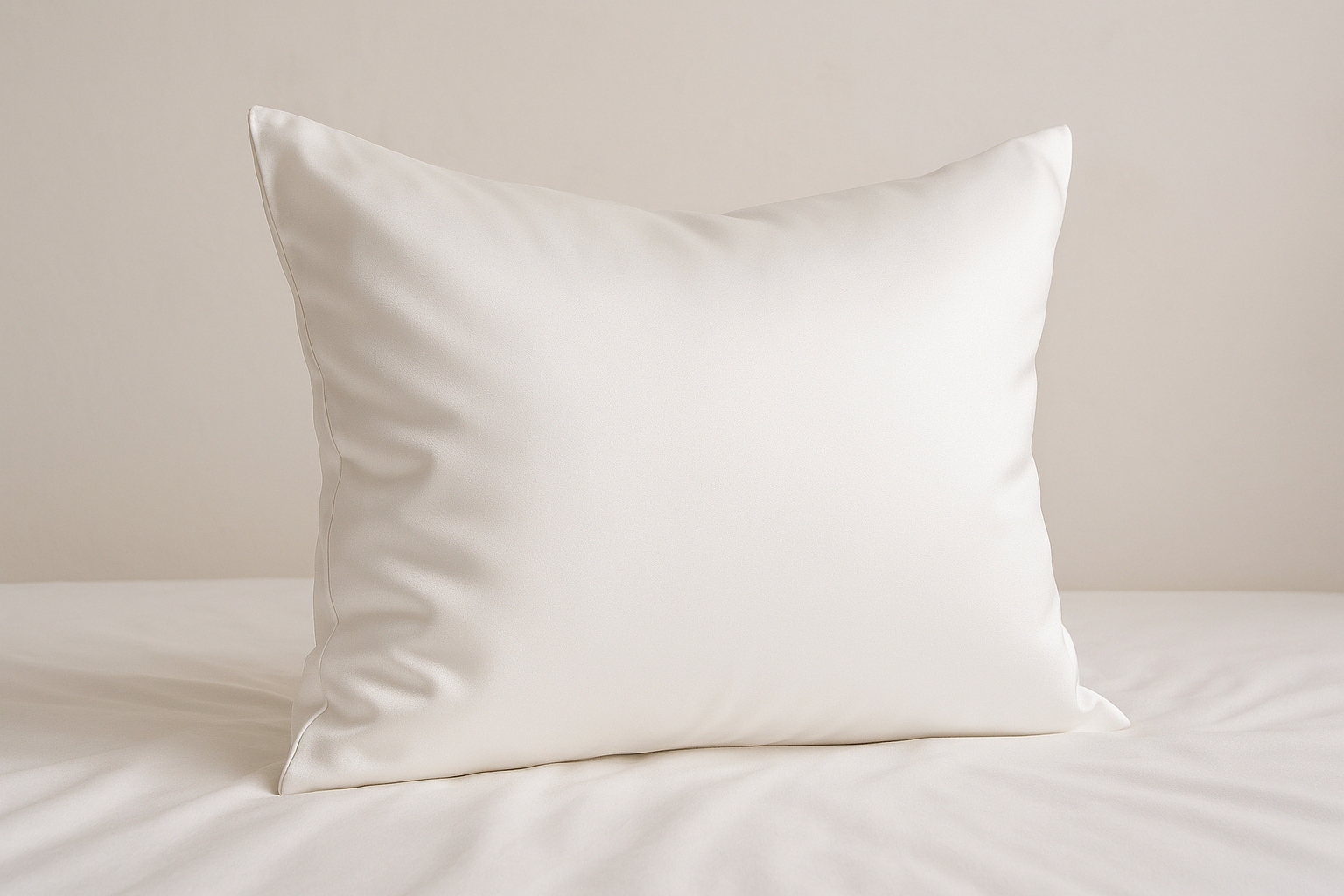 pearl white pillow case