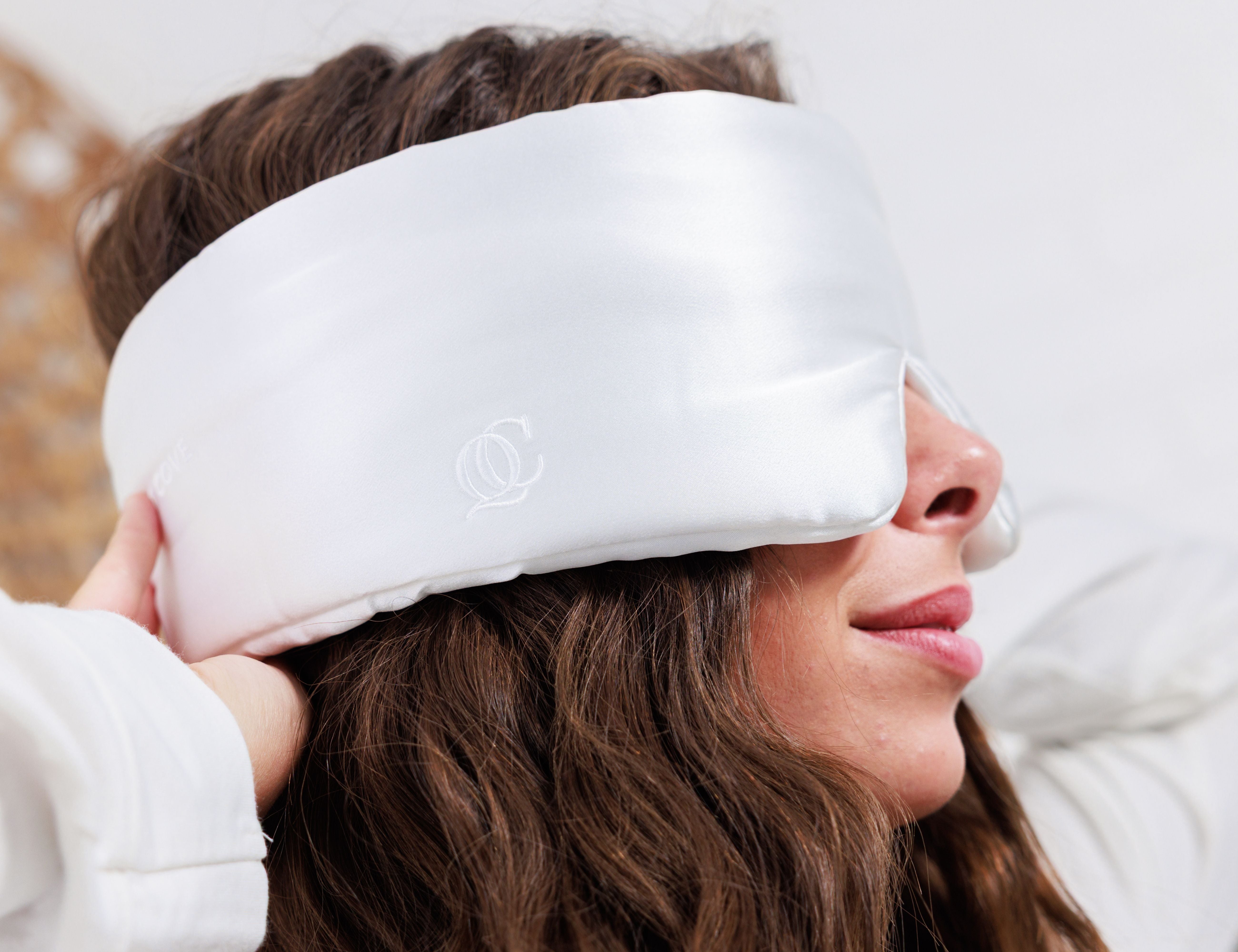 The Cloud - Stuffed Silk Eye Mask